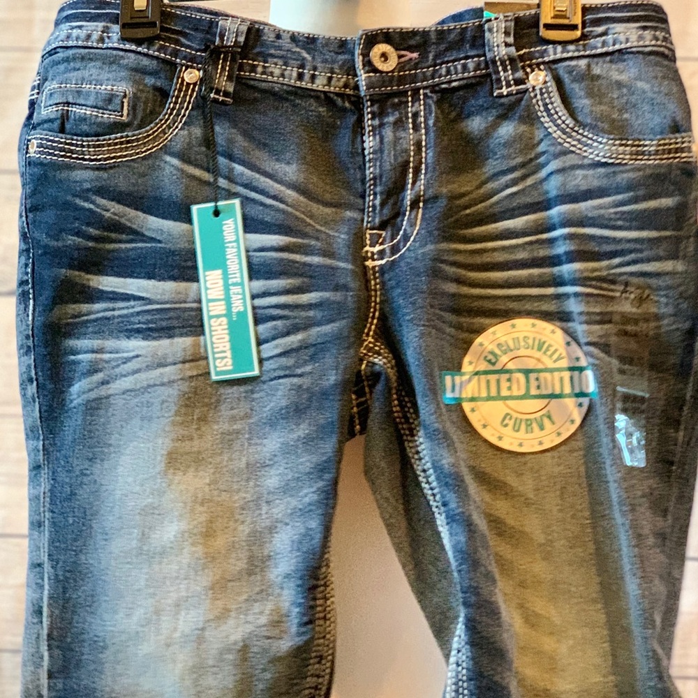 New size 13/14 jean shorts